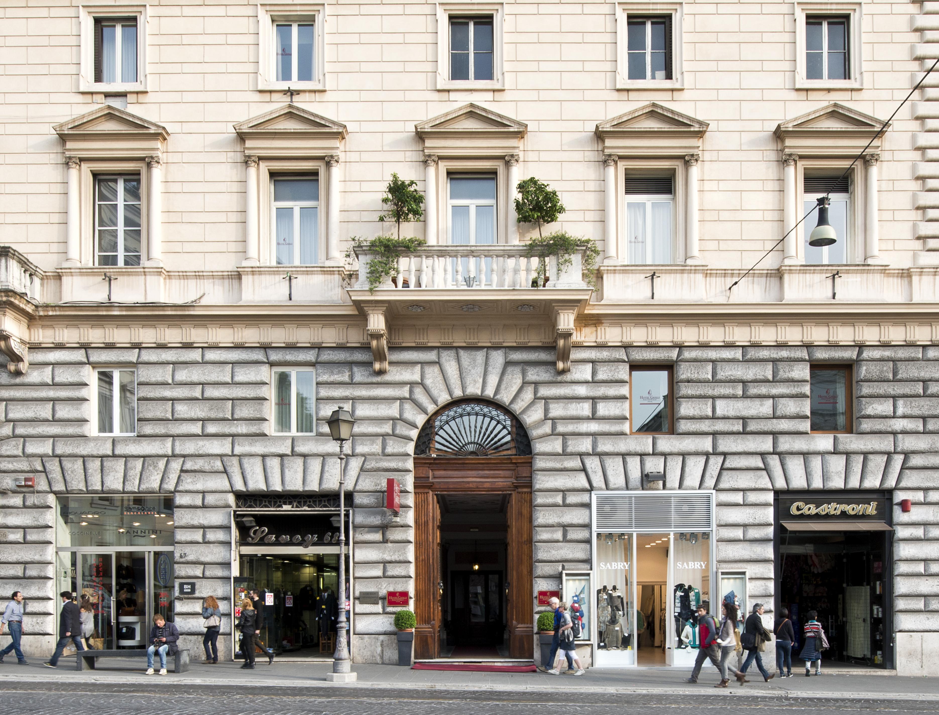 Hotel Giolli Nazionale Rome Exterior photo